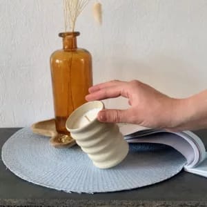 bougie ceramique